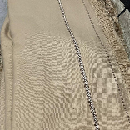 1 Pc Men's Wool Plain Shawl