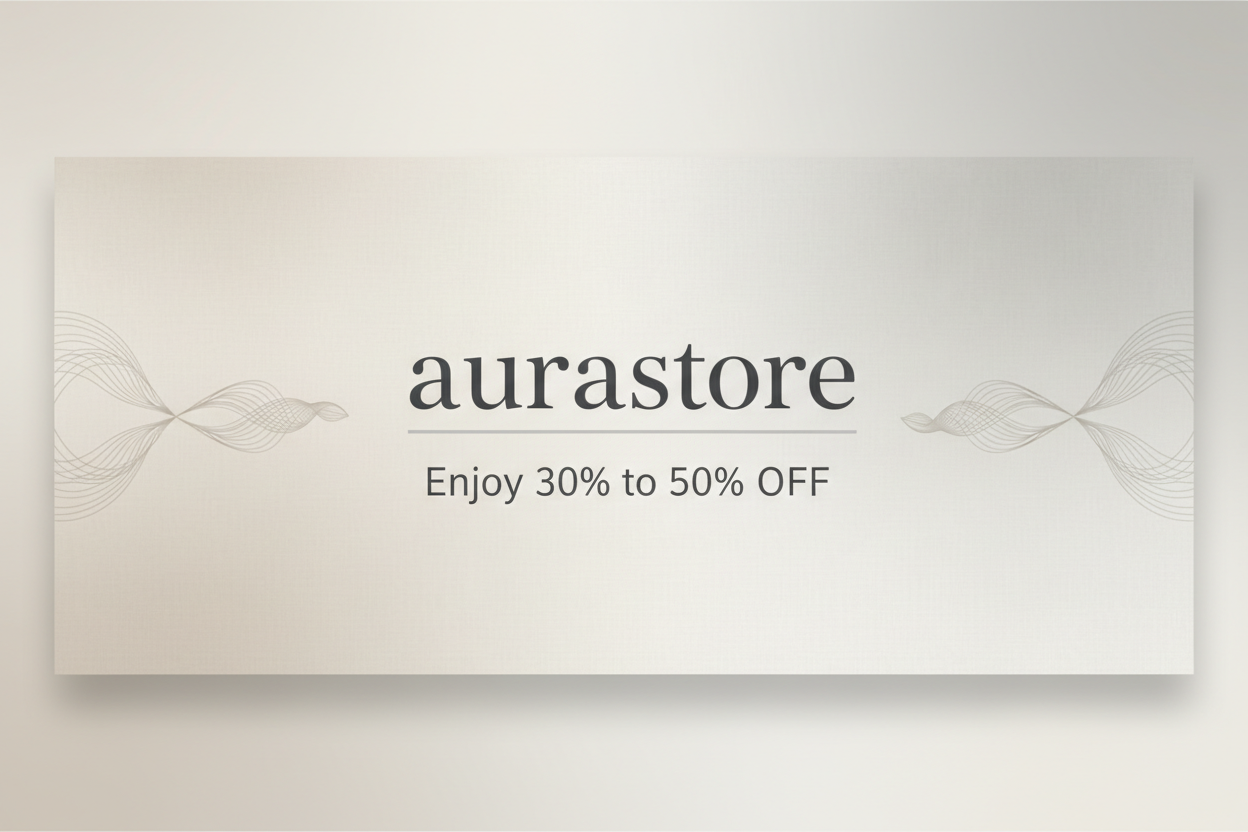 auraastore Desktop Banner
