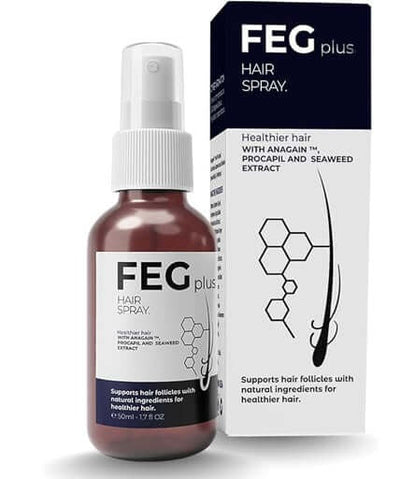 Feg Plus Hair & Beard Growth Serum Anti Hair Loss, Regrowth Treatment 50ml